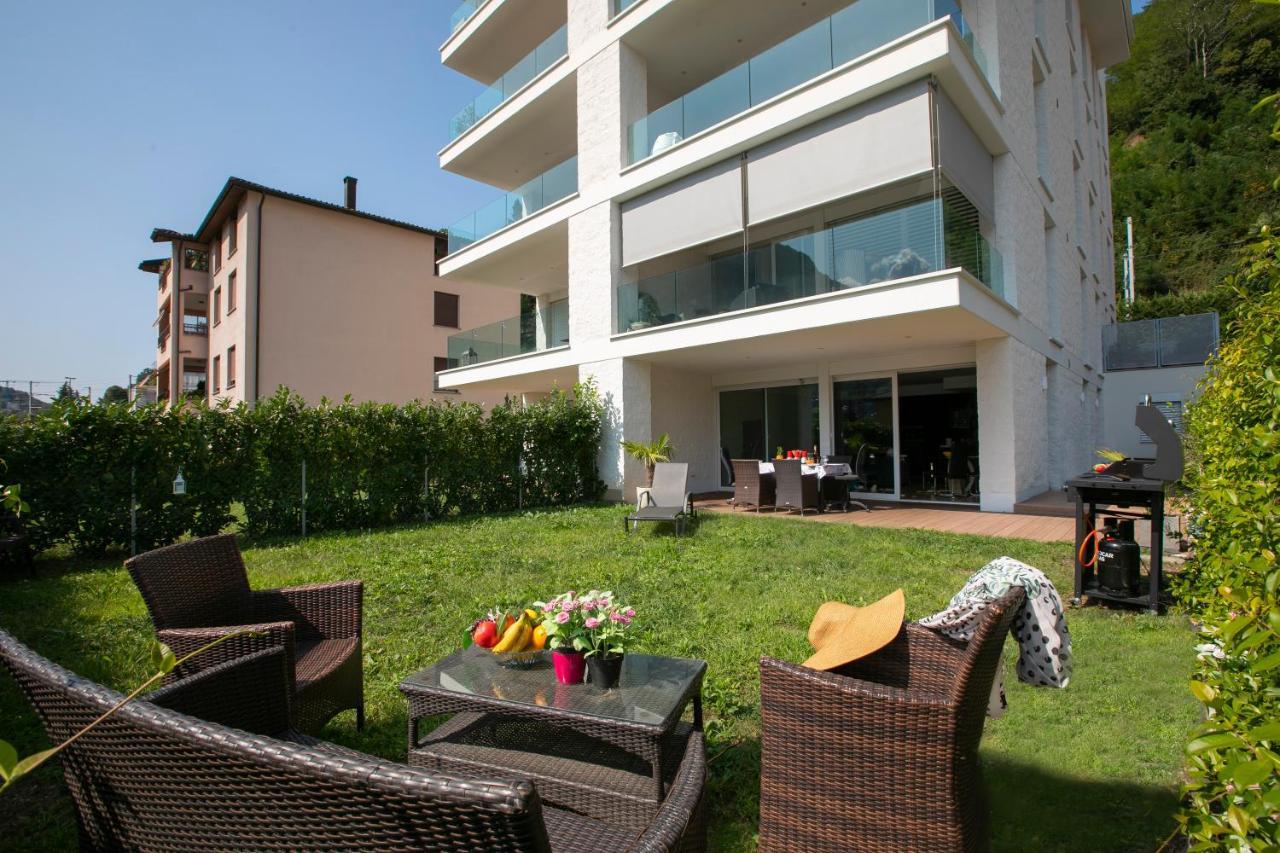 Rebecca Garden - Happy Rentals Lugano Luaran gambar